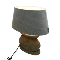 Lampa ceramiczna Rustykalna betonowa 50cm